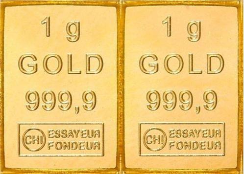 2 gram - Goud .999 - Valcambi, Switzerland, Postzegels en Munten, Edelmetalen en Baren