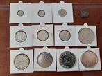 Nederland. 5 Cents / 50 Gulden 1859/2000 (16 stuks zilver), Postzegels en Munten, Munten | Nederland