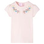 vidaXL Kindershirt 140 zachtroze, Verzenden, Nieuw