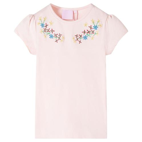 vidaXL Kindershirt 140 zachtroze, Kinderen en Baby's, Kinderkleding | Overige, Nieuw, Verzenden