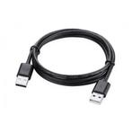 USB 2.0 A Male to A Male Cable Zwart 1.5 Meter, Nieuw, Verzenden
