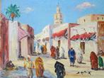 Retaux Bruno (1947) - Rue à Marrakech  Maroc