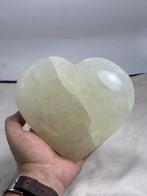 Silky Calcite grote handgepolijste Hart - Hoogte: 16 cm -