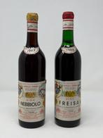 1967 Nebbiolo & 1968 Freisa, G. B. Burlotto - Piëmont - 2, Verzamelen, Nieuw