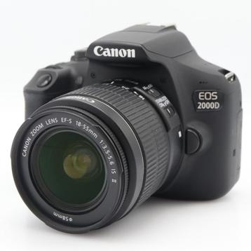 Digitale fotocamera  Canon EOS 2000D + EF-S 18-55mm beschikbaar voor biedingen
