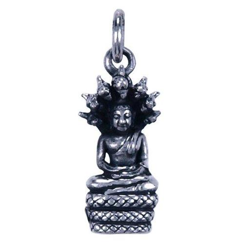 Zilveren Boeddha ketting hanger - geboortedag Zaterdag, Sieraden, Tassen en Uiterlijk, Kettinghangers, Verzenden