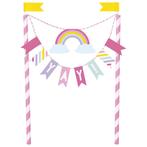 Taarttopper Regenboog Yay!, Verzenden, Nieuw