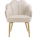 Cocktail stoel Hellen, gestoffeerd met fluwelen bekleding -, Huis en Inrichting, Stoelen, Verzenden, Nieuw