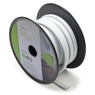Netwerk en coax kabel | Nedis | 10 m (Cat6, Wit), Computers en Software, Pc- en Netwerkkabels, Nieuw, Verzenden