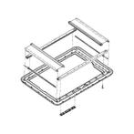 Dometic Heki 1 binnenkader compl. Crème, Nieuw