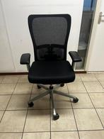 Haworth Zody Bureaustoel - Full Option - Refurbished, Huis en Inrichting, Bureaustoelen, Verzenden, Zwart, Zo goed als nieuw, Bureaustoel
