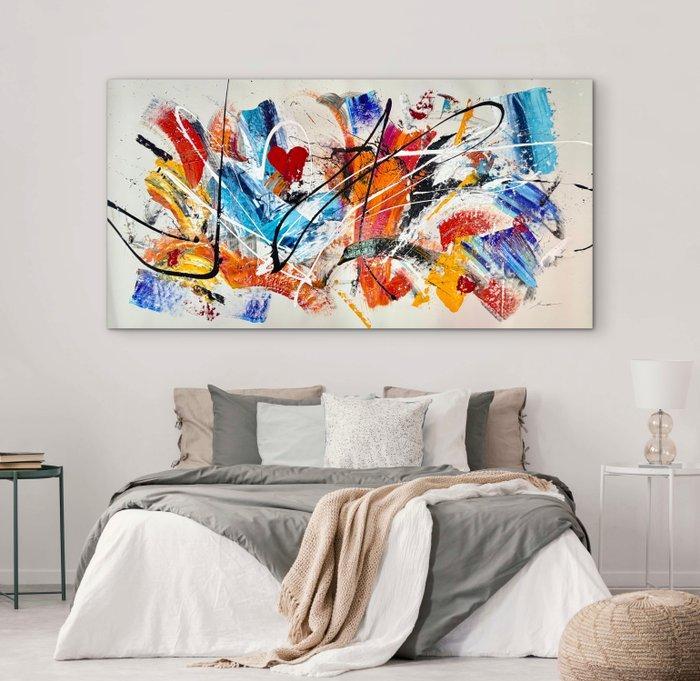 Michele Socionovo - XXL. Come in quel ricordo di quando, Antiek en Kunst, Kunst | Schilderijen | Modern