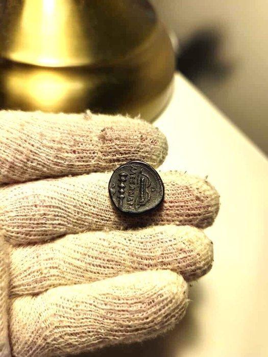 Macedonië. Alexander III (336-323 v.Chr.). AE18 Unit, Postzegels en Munten, Munten | Europa | Niet-Euromunten