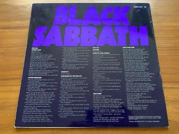 Black Sabbath - Master of Reality - original black label beschikbaar voor biedingen