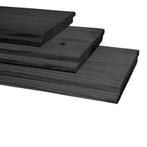 Douglas halfhouts rabat zwart gespoten, Doe-het-zelf en Verbouw, Hout en Planken, Ophalen of Verzenden, Nieuw