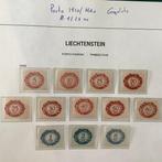 Liechtenstein 1920/1940 - Volledige collectie port betaald -, Gestempeld