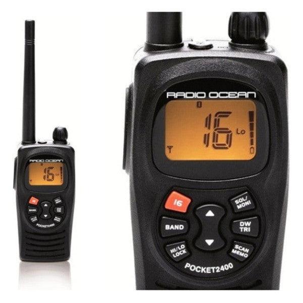 Bieden: Radio Ocean Pocket 2400 Portable VHF, Watersport en Boten, Navigatiemiddelen en Scheepselektronica, Nieuw, Ophalen of Verzenden