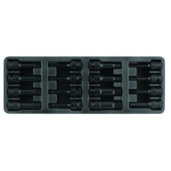 Impact torx / inbus doppen 1/2  - 16 delig (Gereedschap), Auto diversen, Autogereedschap, Nieuw, Verzenden