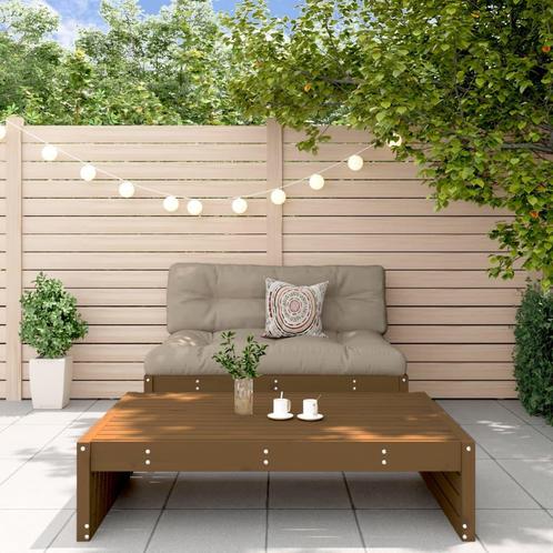 vidaXL 2-delige Loungeset met kussens massief hout, Tuin en Terras, Tuinsets en Loungesets, Loungeset, Nieuw, 2 zitplaatsen, Hout