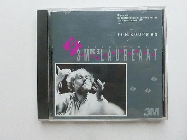 Ton Koopman - organist, klavenist, dirigent, Cd's en Dvd's, Cd's | Klassiek, Zo goed als nieuw, Verzenden