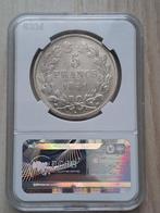 Frankrijk. Lot of 2 silver coins (2 Francs and 5 Francs), Postzegels en Munten, Munten | Europa | Niet-Euromunten