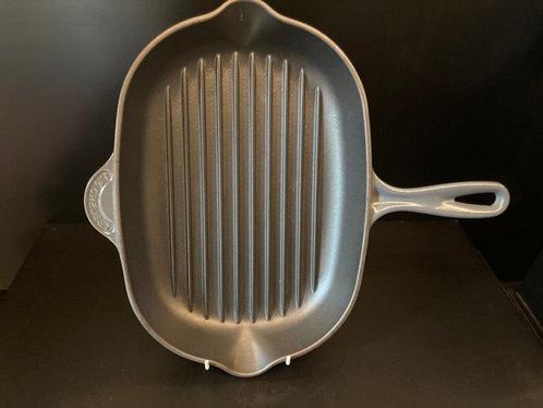 Creuset, grillpan - Braadpan (2) - gietijzer - en een, Antiek en Kunst, Antiek | Keukenbenodigdheden