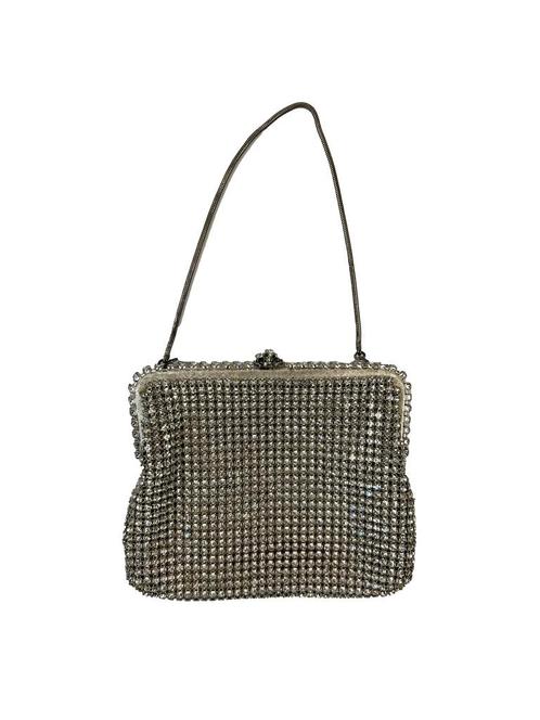 Vintage Crystal Hand Bag, Sieraden, Tassen en Uiterlijk, Tassen | Damestassen, Zo goed als nieuw, Ophalen of Verzenden