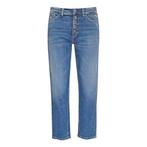Cambio • blauwe jeans Kerry button • 36, Kleding | Dames, Broeken en Pantalons, Nieuw, Blauw, Maat 36 (S), Cambio