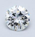1 pcs Diamant - 0.90 ct - Rond - F - VVS2