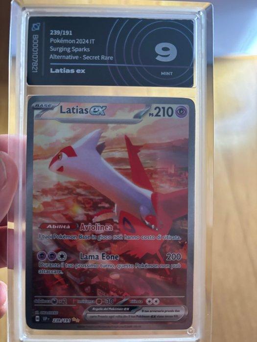 Pokémon - 1 Graded card - Latias ex 239/191 Alternate art,, Hobby en Vrije tijd, Verzamelkaartspellen | Pokémon