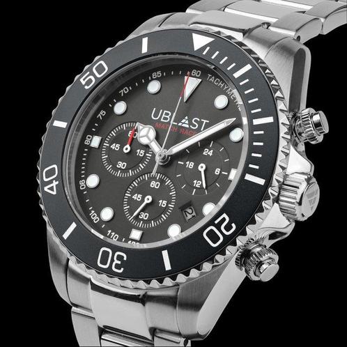 Ublast - Match Race Chronograph - UBMRC42GR - Heren - 2025, Sieraden, Tassen en Uiterlijk, Horloges | Heren