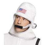Witte astronautenhelm van stof - Helmen, Nieuw, Verzenden