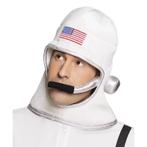 Witte astronautenhelm van stof - Helmen, Verzenden, Nieuw
