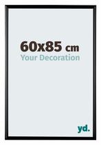Fotolijst 60x85cm - Zwart Hoogglans - Kunststof - Bordeaux, Huis en Inrichting, Woonaccessoires | Lijsten, Verzenden, Nieuw