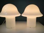 Peill & Putzler - Tafellamp (2) - Mushroom - Opaline Glas, Antiek en Kunst