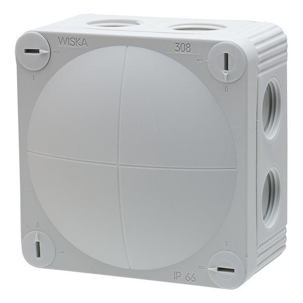 Wiska CombI Opbouw wand-/plafonddoos - 10060400 [2 stuks], Doe-het-zelf en Verbouw, Elektra en Kabels, Overige typen, Nieuw, Verzenden