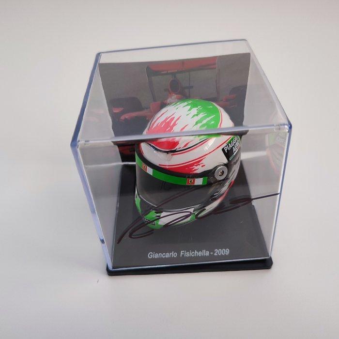 Ferrari - Giancarlo Fisichella - 2009 - Schaal 1/5 helm, Verzamelen, Automerken, Motoren en Formule 1