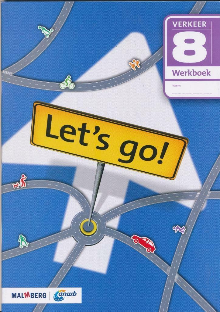 Let&#39;s go verkeer werkboek groep 8 ISBN 9789034595812, Boeken, Schoolboeken, Zo goed als nieuw, Overige niveaus, Overige vakken