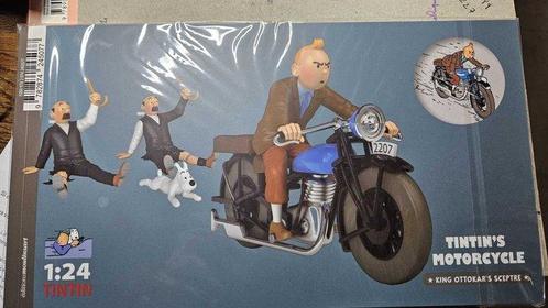 Moulinsart - Beeldje - Tintin and its motorcycle - King, Boeken, Strips | Comics