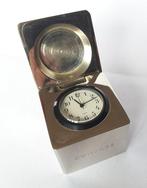 Bureauklok - Compass - Metaal - 1970-1980, Antiek en Kunst, Antiek | Klokken