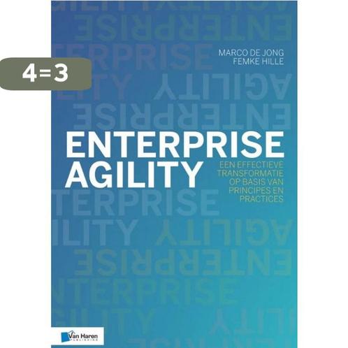 Enterprise agility 9789401808804 Marco de Jong, Boeken, Overige Boeken, Zo goed als nieuw, Verzenden