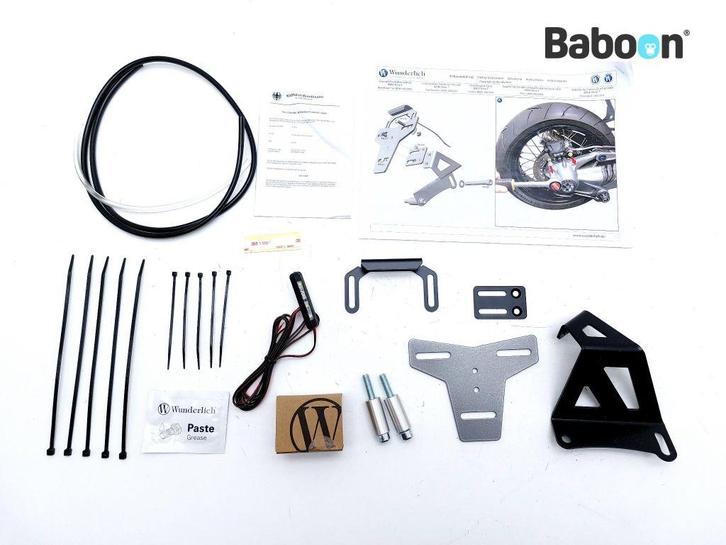 Kentekenplaat Houder BMW R nineT 2014-2015 (K21) Wunderlich, Motoren, Onderdelen | BMW, Gebruikt, Verzenden