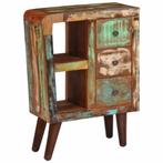 vidaXL Dressoir 55x30x80 cm massief gerecycled hout, Verzenden, Nieuw, 50 tot 100 cm, 25 tot 50 cm