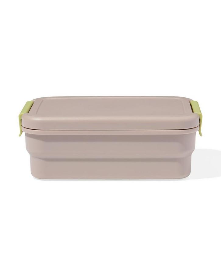 HEMA Lunchbox modulair 12.5x17.5x6.6cm grijs, Huis en Inrichting, Keuken | Keukenbenodigdheden, Nieuw, Verzenden