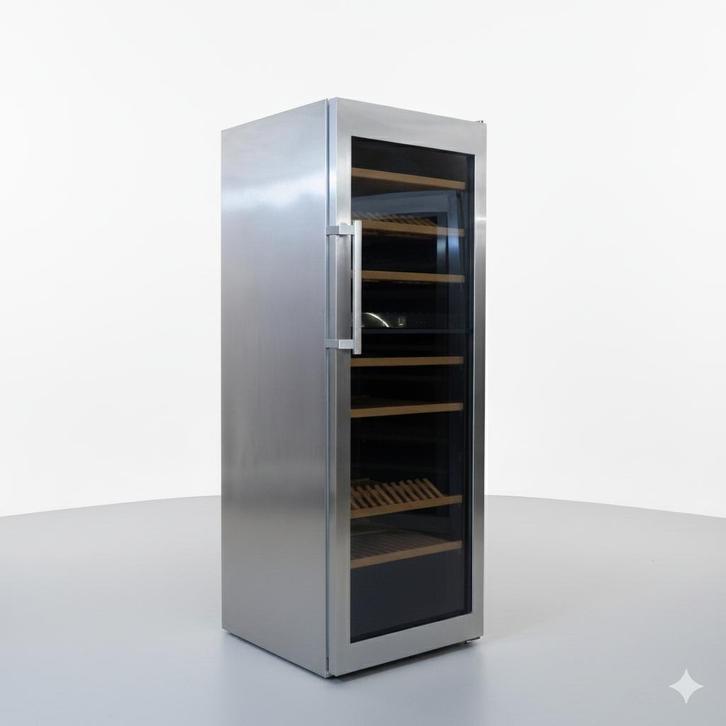 Liebherr Vinidor RVS Wijnkoelkast 221 flessen, Witgoed en Apparatuur, Koelkasten en IJskasten, Zo goed als nieuw, Verzenden