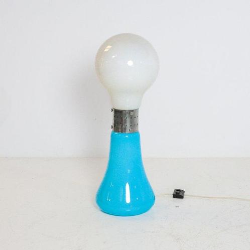 Staande lamp - Birillo - Chroom, Glas, Antiek en Kunst, Kunst | Designobjecten