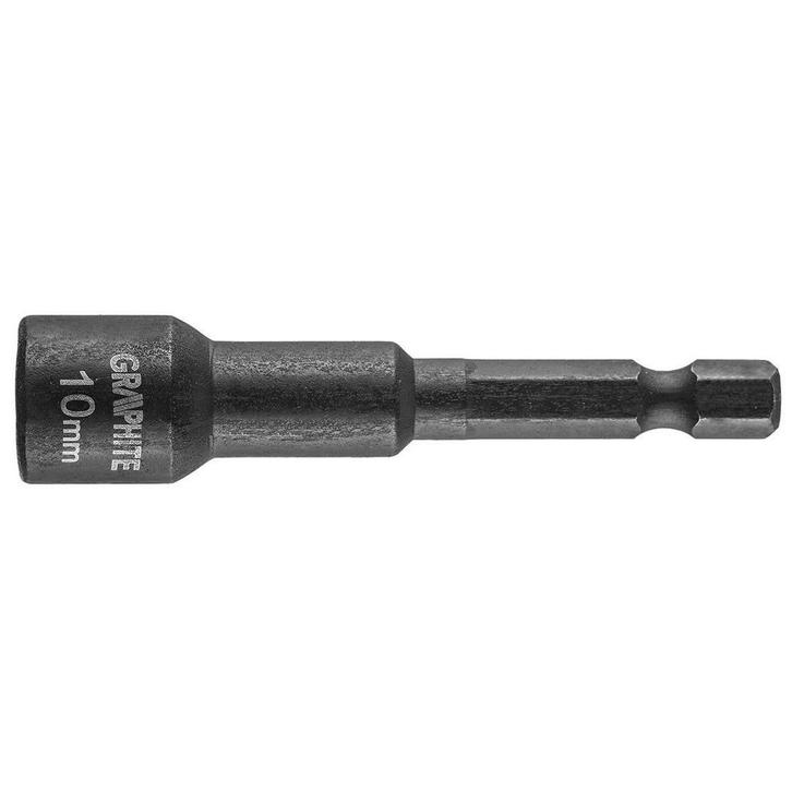 Magnetische dopsleutel bit - 10mm - 1/4 - S2 staal, Doe-het-zelf en Verbouw, Gereedschap | Handgereedschap, Nieuw, Ophalen of Verzenden