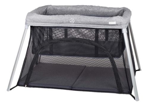BabyGo Dreams II Grey Campingbed incl. Bodemverhoger 4701, Kinderen en Baby's, Babywiegjes en Ledikanten, Nieuw, Verzenden