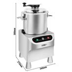 GGM Gastro | Vegetarische snijder - 8 liter - 800W - 230 |, Verzenden, Nieuw in verpakking, Overige typen