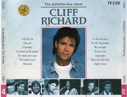 cd - Cliff Richard - The Definitive Love Album (Volume 4), Cd's en Dvd's, Cd's | Overige Cd's, Zo goed als nieuw, Verzenden